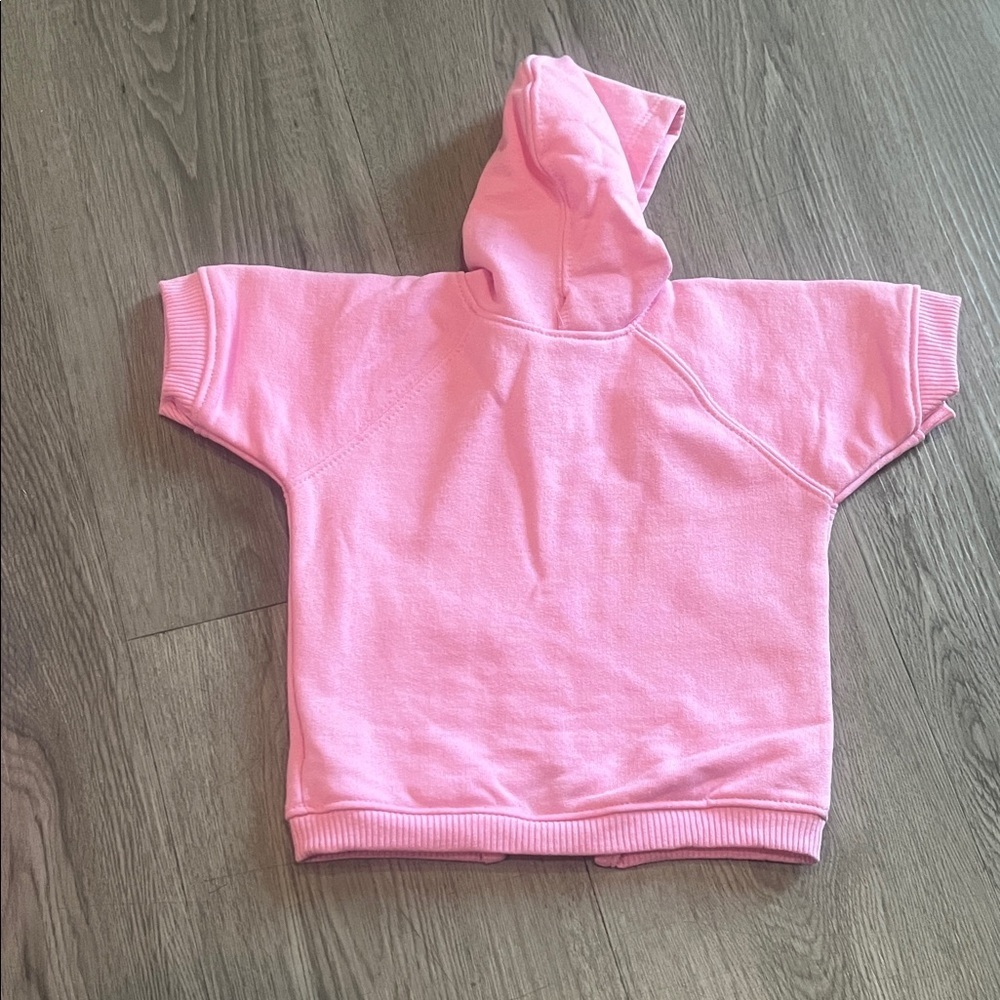 Pink doggy hoodie to decorate for your furry baby🐶